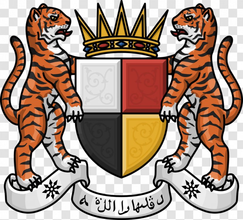 Cat Unfederated Malay States Coat Of Arms Malaysia Transparent PNG