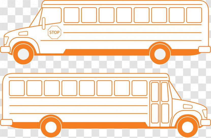 School Bus Clip Art - Text Transparent PNG
