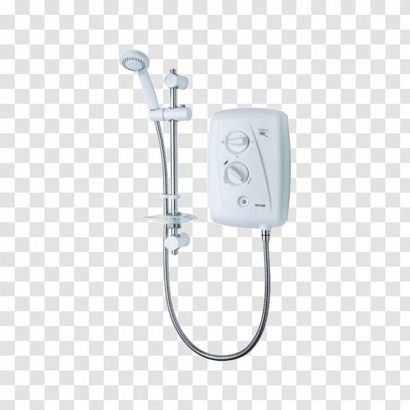 Triton Showers T80 Pro Fit Electric Shower Bathroom T80Z 9KW Slimline Mains Fed - Seville 75kw Transparent PNG