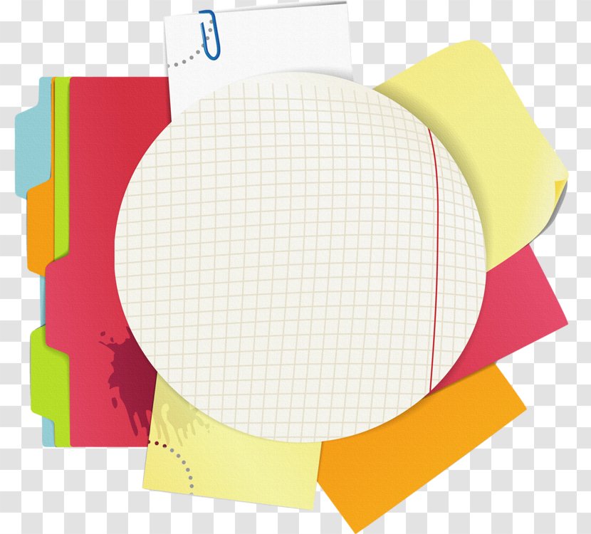 Paper Post-it Note - School Supplies Transparent PNG