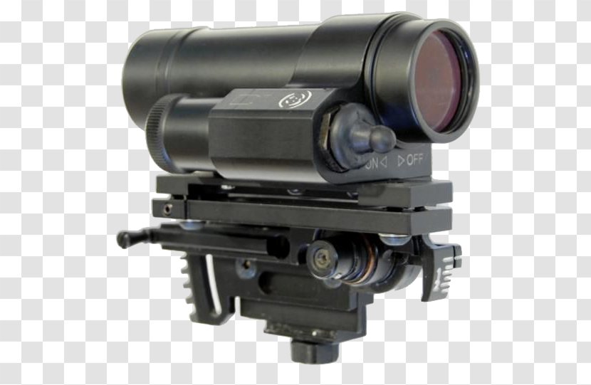 Reflector Sight Red Dot Telescopic Firearm - Sights Transparent PNG