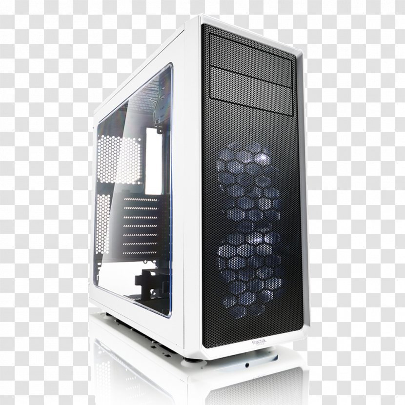 Computer Cases & Housings Power Supply Unit Fractal Design MicroATX - Multimedia Transparent PNG