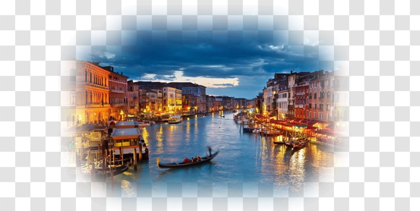 Grand Canal Santa Maria Della Salute Gondola Wallpaper - Venice - Venise Transparent PNG