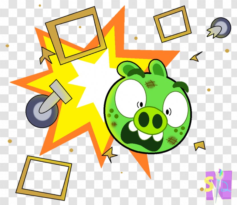 Bad Piggies YouTube Fan Art - Angry Birds Movie - Explosion Moment Transparent PNG
