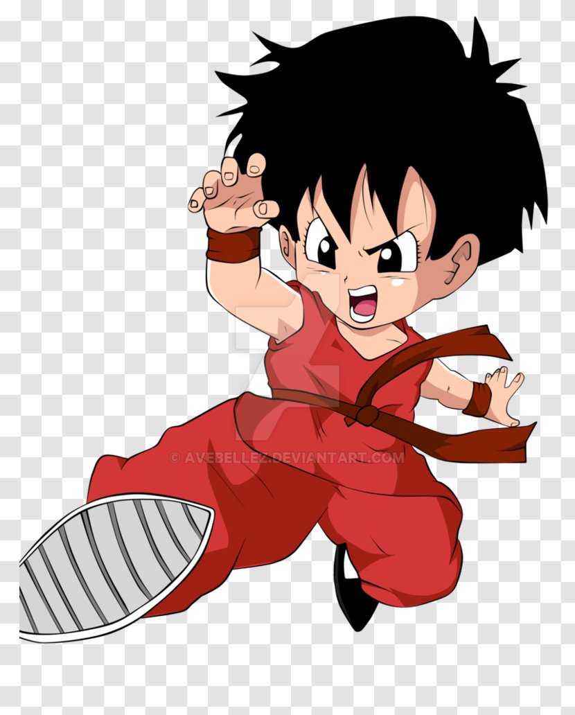 Videl Gohan Pan Goku Majin Buu - Watercolor Transparent PNG