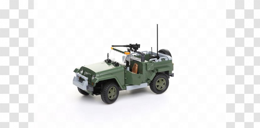 Jeep Car Motor Vehicle Cobi - Automotive Exterior - Army Transparent PNG