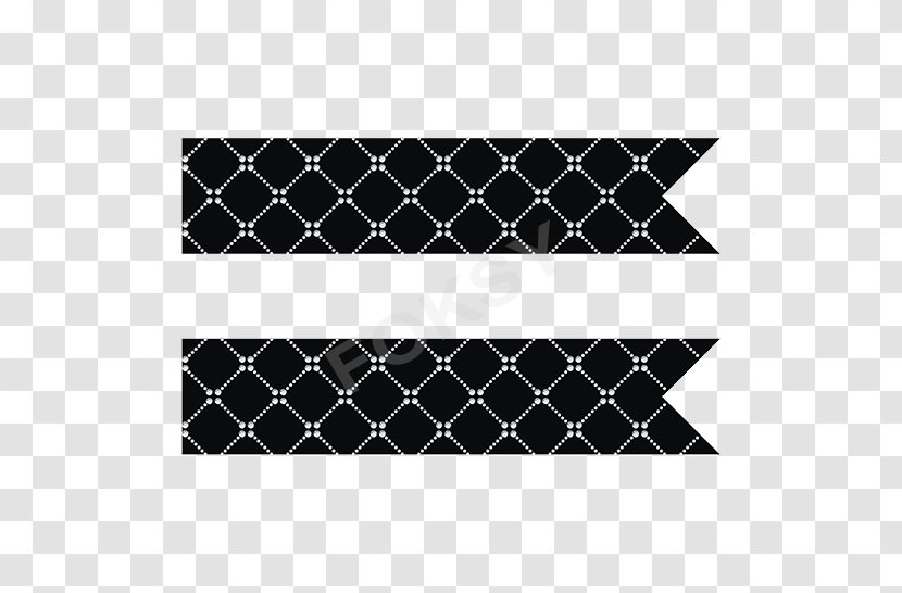 Mach Bands Line Angle White Font - Bow Pattern Transparent PNG