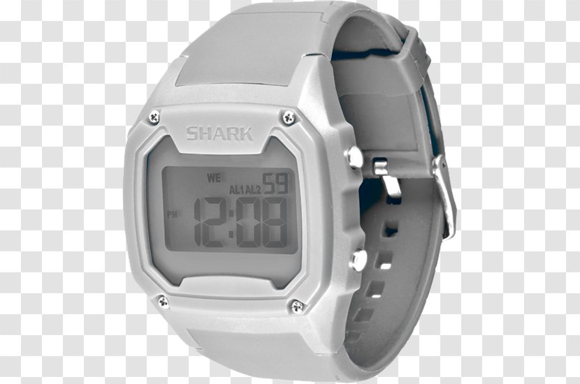 Watch Strap Freestyle Killer Shark Digital Clock - Hardware Transparent PNG
