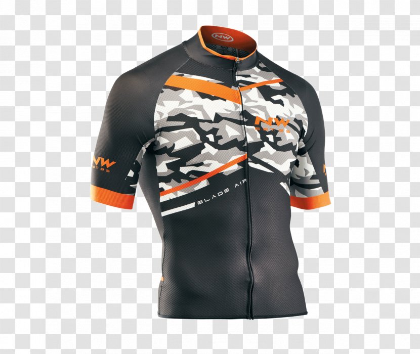 Cycling Jersey Sleeve Clothing Bicycle - Maillot Transparent PNG