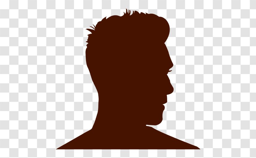 Male Silhouette Clip Art - Neck - Man Transparent PNG