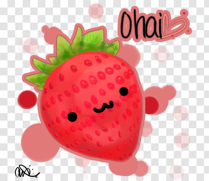 Strawberry Cream Cake Shortcake Kavaii Tart - Flavored Milk - Drawing Strawberries Transparent PNG