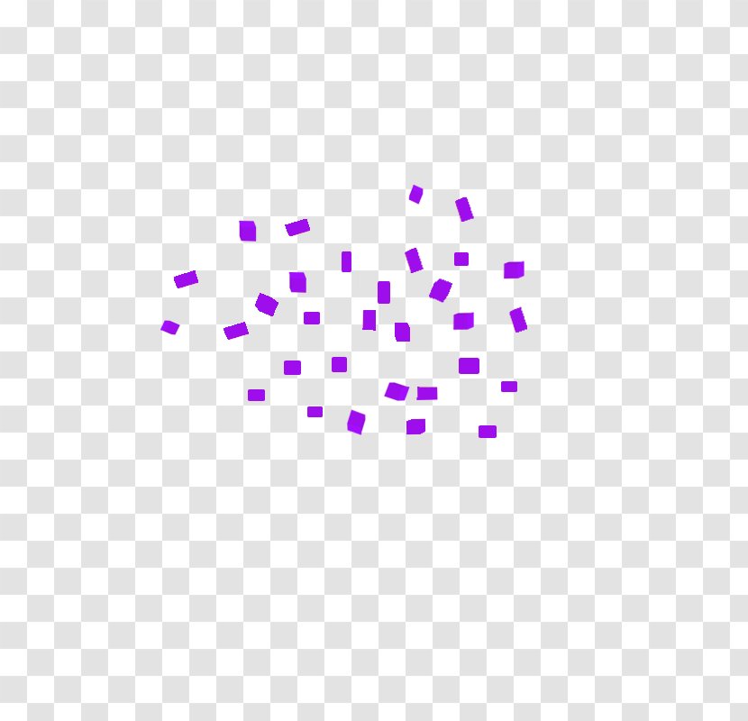 Paper Shredder - Pink - Hand Drawn Purple Confetti Transparent PNG