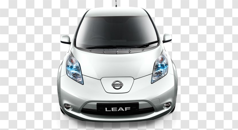 Nissan Leaf Compact Car Mid-size City - Hatchback Transparent PNG