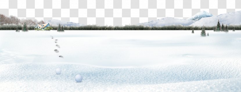 Snow Winter Computer File - Footprints Transparent PNG