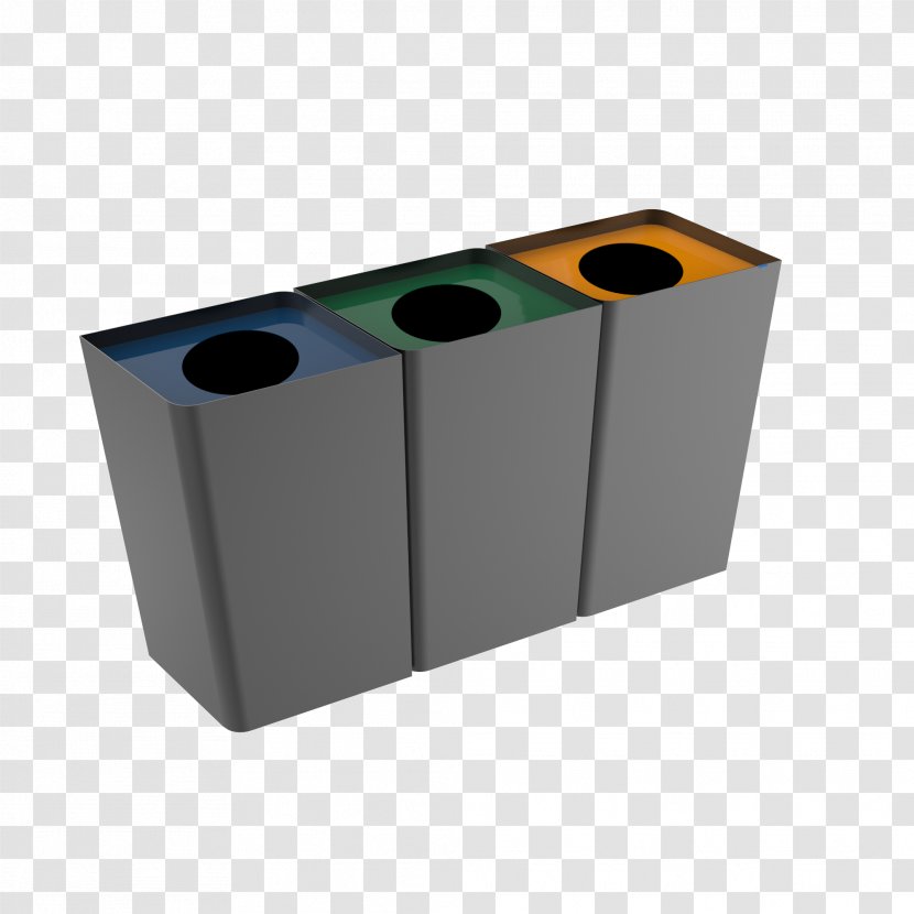 Recycling Bin Plastic Metal Rubbish Bins & Waste Paper Baskets - Sheet - Modern Design Transparent PNG