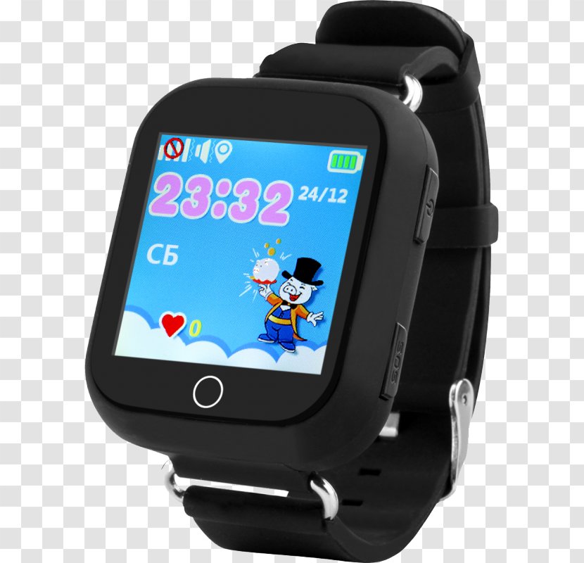 SmartBabyWatch - Gadget - Детские Часы с GPS Smartwatch Tracking Unit ClockWatch Transparent PNG