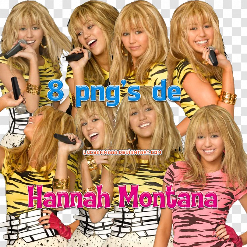 Blond Hair Coloring Hannah Montana Human Behavior - Cartoon Transparent PNG