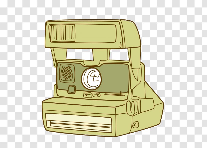 Camera Photography Vintage Clothing Clip Art - Instant - Watercolor Transparent PNG
