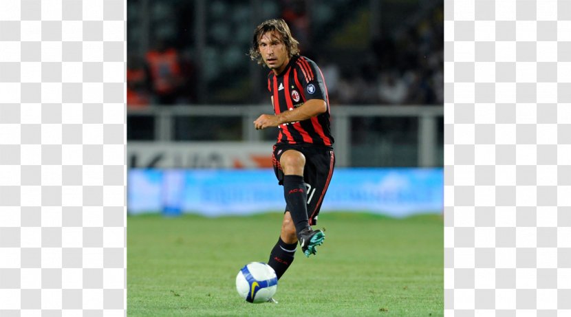 Football Player A.C. Milan Inter Jersey - Game - Roberto Baggio Transparent PNG