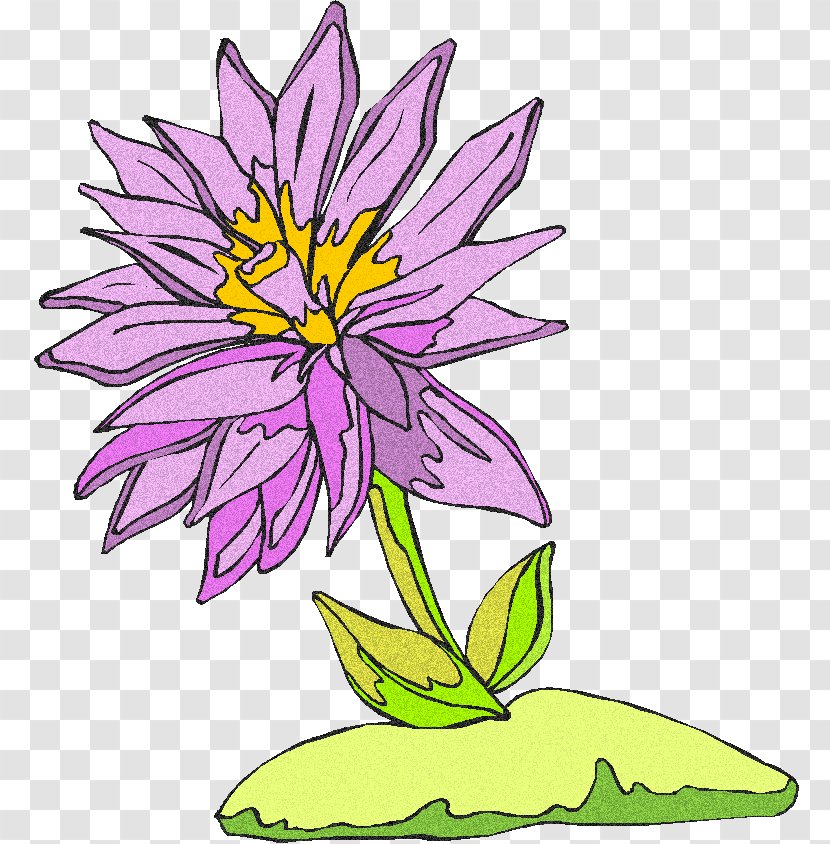 Floral Design Drawing Cartoon Comics - Plant - Flower Transparent PNG
