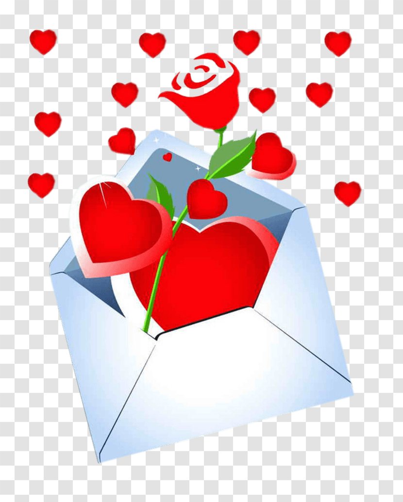 Love Letter Vector Graphics Romance Download - 2018 - Open Envelope Transparent PNG