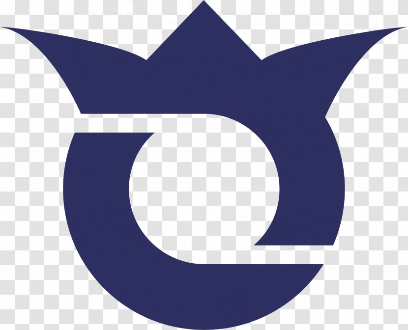 Purple Crescent Symbol Logo Violet - Blue Transparent PNG