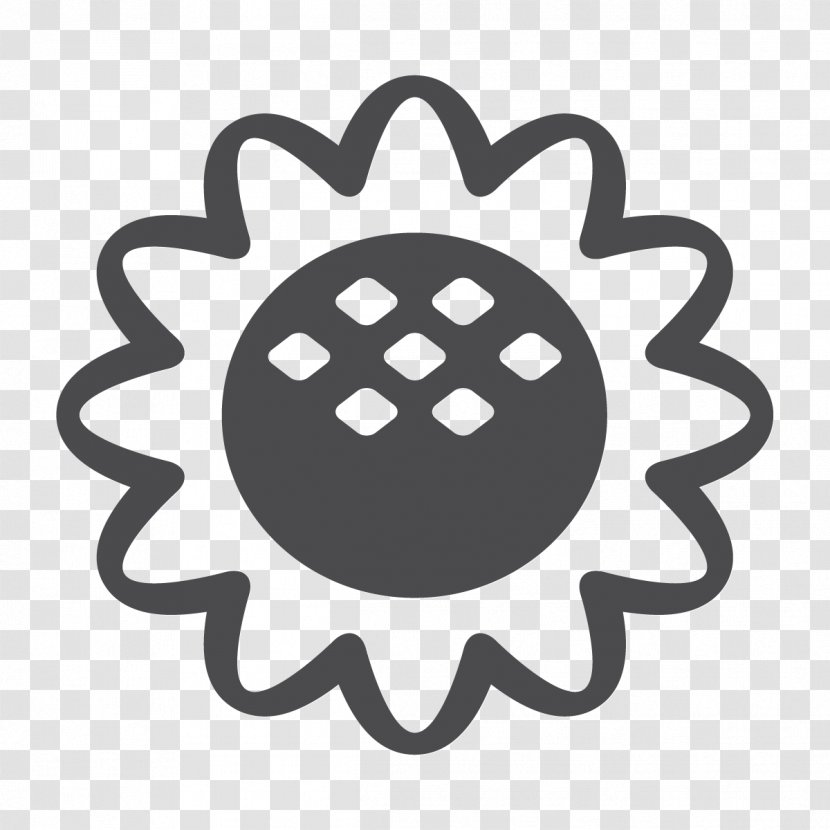Common Sunflower Seed - Logo - Flower Transparent PNG