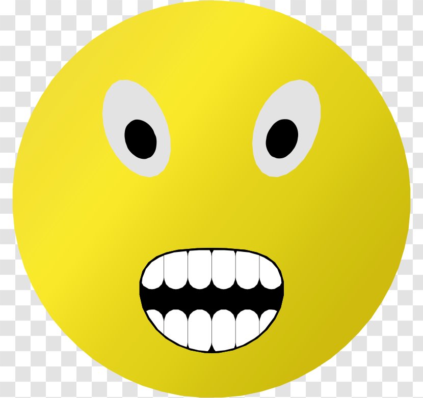 Smiley Emoticon Emoji Facial Expression Clip Art - Happiness - Mad Transparent PNG