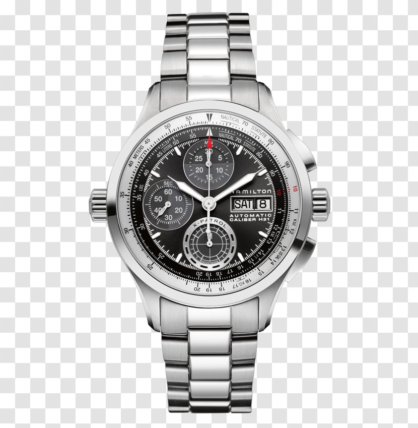 Hamilton Watch Company Chronograph Men's Khaki Aviation X-Wind Auto Chrono Automatic - Movement Transparent PNG