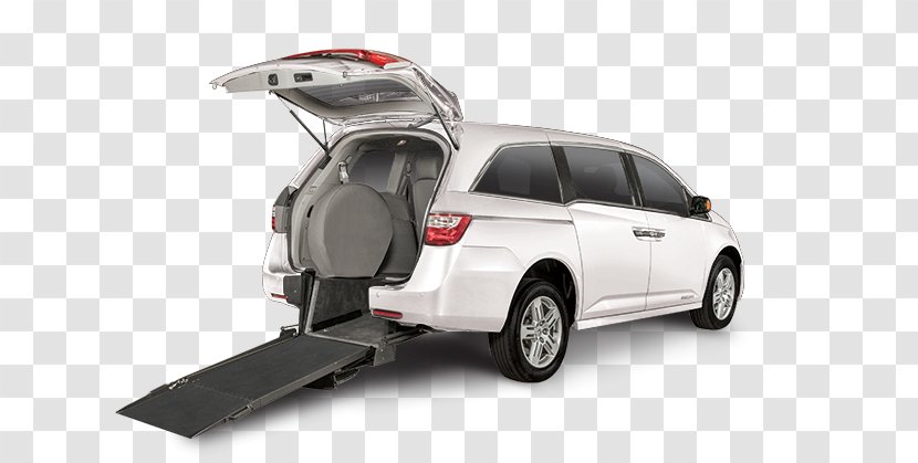 Tire Car Sport Utility Vehicle Bumper Honda Odyssey - Transport - Wheelchair Accessible Van Transparent PNG