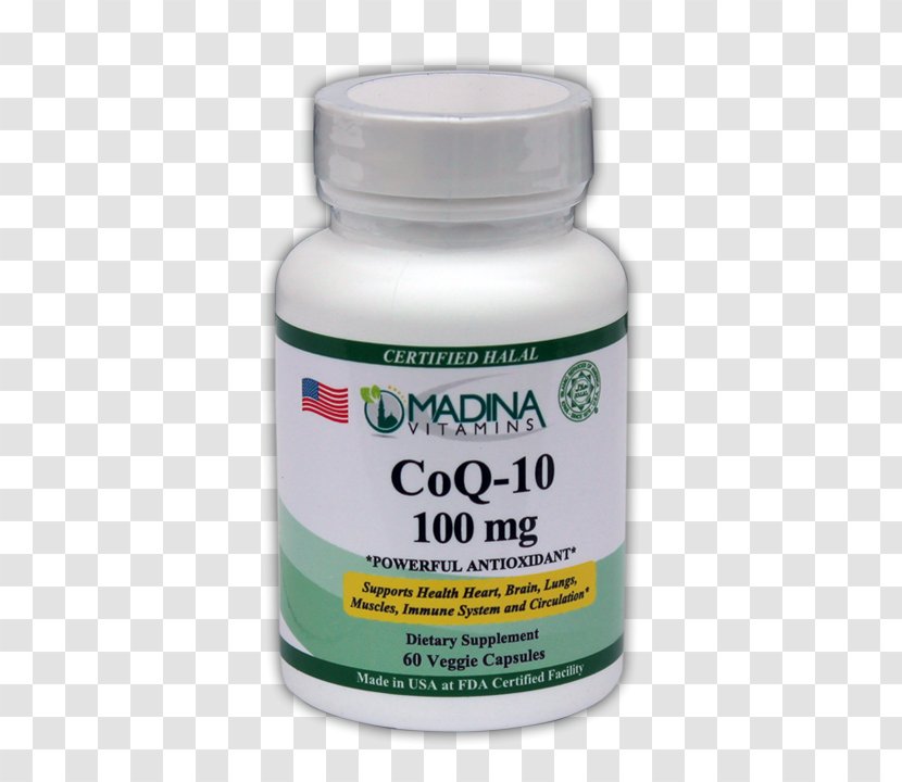 Dietary Supplement Coenzyme Q10 Capsule Health Life Extension - Tablet Transparent PNG
