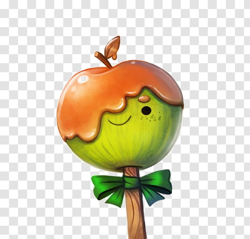 DeviantArt Candy Apple Painting Digital Art - Pumpkin - Green Transparent PNG