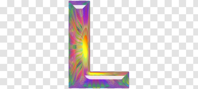 Letter Alphabet Tie-dye - All Caps - Color Transparent PNG