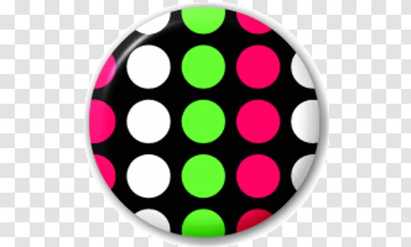Polka Dot Circle - Magenta Transparent PNG