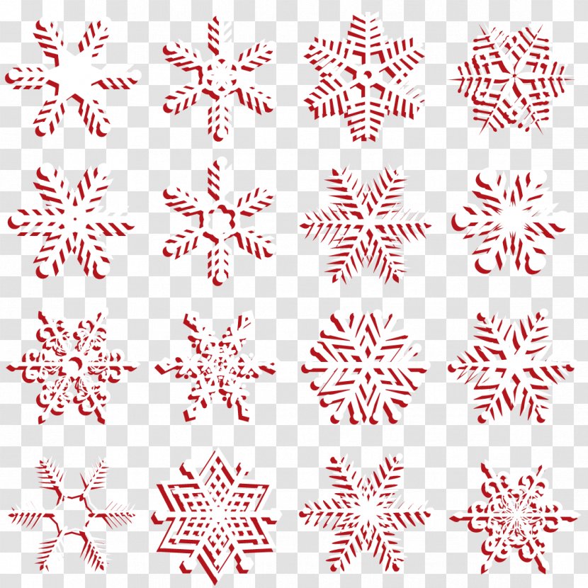 Snowflake Euclidean Vector - White Design Material Transparent PNG