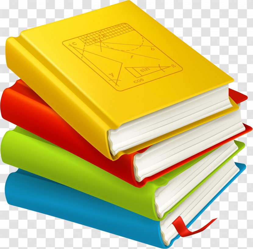 School Textbook Clip Art - Book - Creative Lectures Transparent PNG