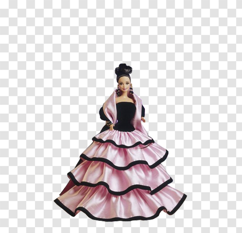 Escada Barbie Fashion Doll Gown - Collecting Transparent PNG