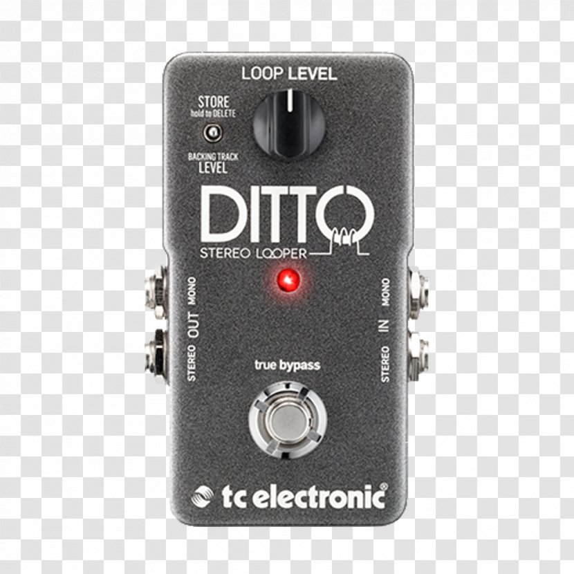 TC Electronic Ditto Stereo Looper Effects Processors & Pedals - Digitech Jamman - Product Transparent PNG