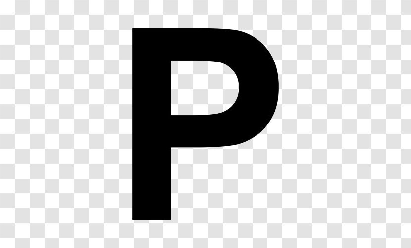 Blackletter Alphabet Letter P Case - Symbol - Patrol Transparent PNG