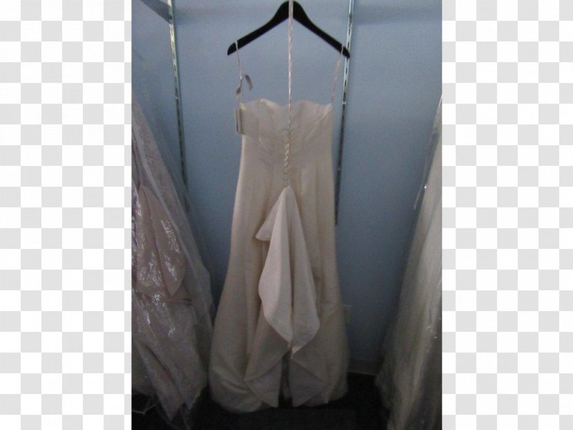 Gown Clothes Hanger Shoulder Silk Clothing - Flare Curve Transparent PNG