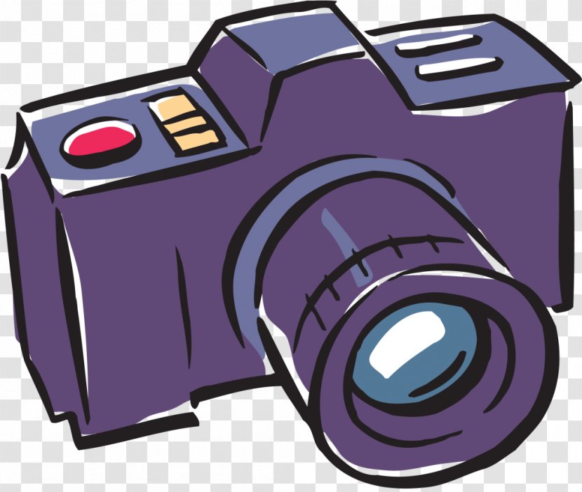 Camera Cartoon Photography Clip Art - Photo Cameras Transparent PNG
