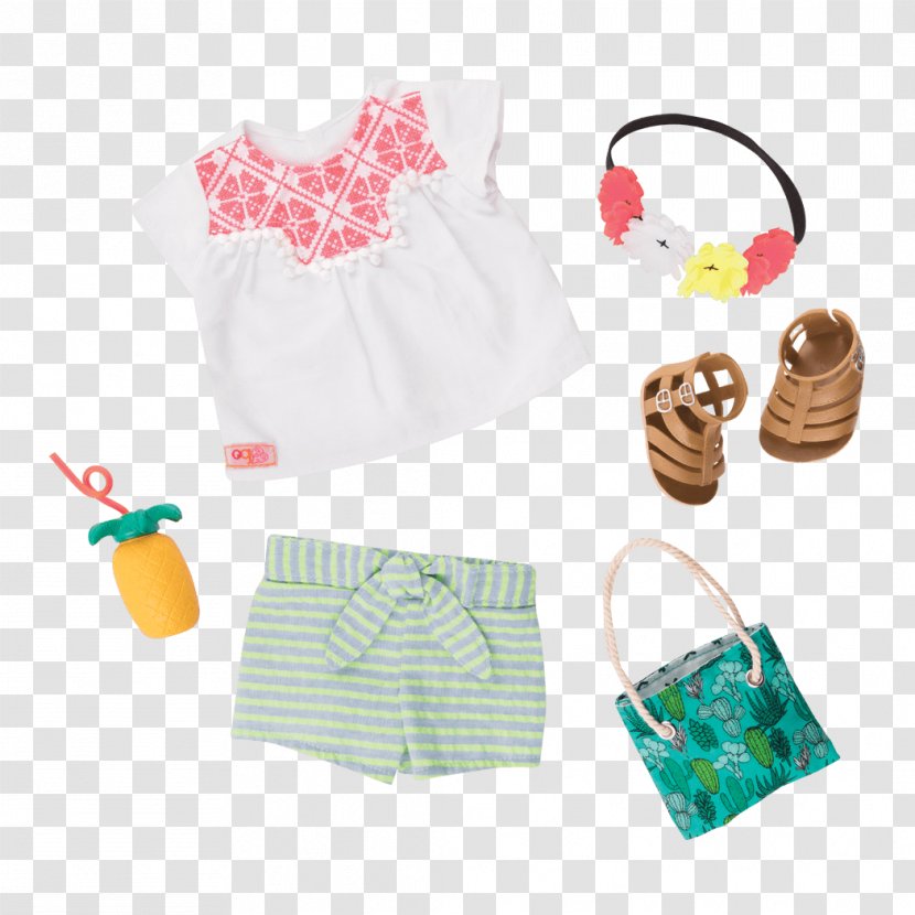 Doll Clothing Toy Our Generation April Shorts - Elyse Transparent PNG