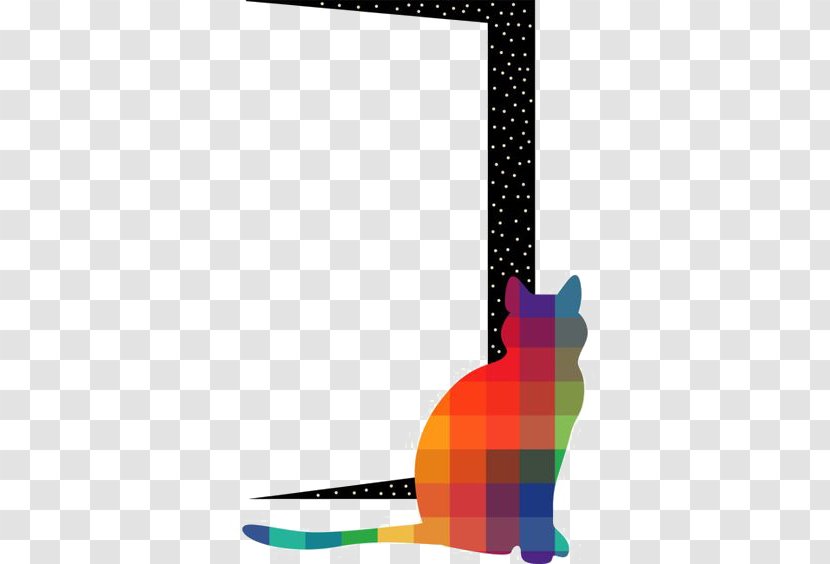 Cat Poster Printmaking Illustration - Carnivoran Transparent PNG