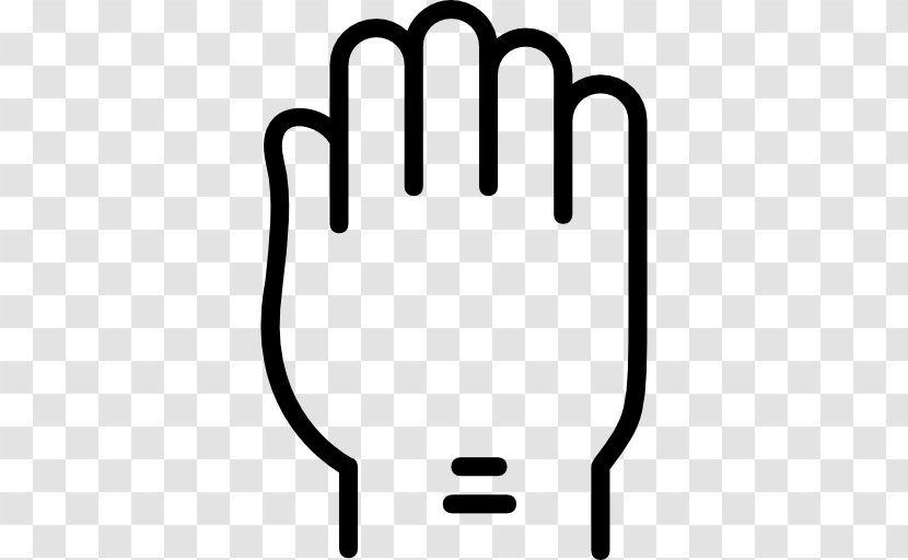 Finger Gesture Communication Raised Fist - Hand Transparent PNG