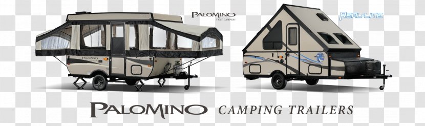 Caravan Campervans Camping Popup Camper Forest River - Trailer - Palomino Rv Transparent PNG