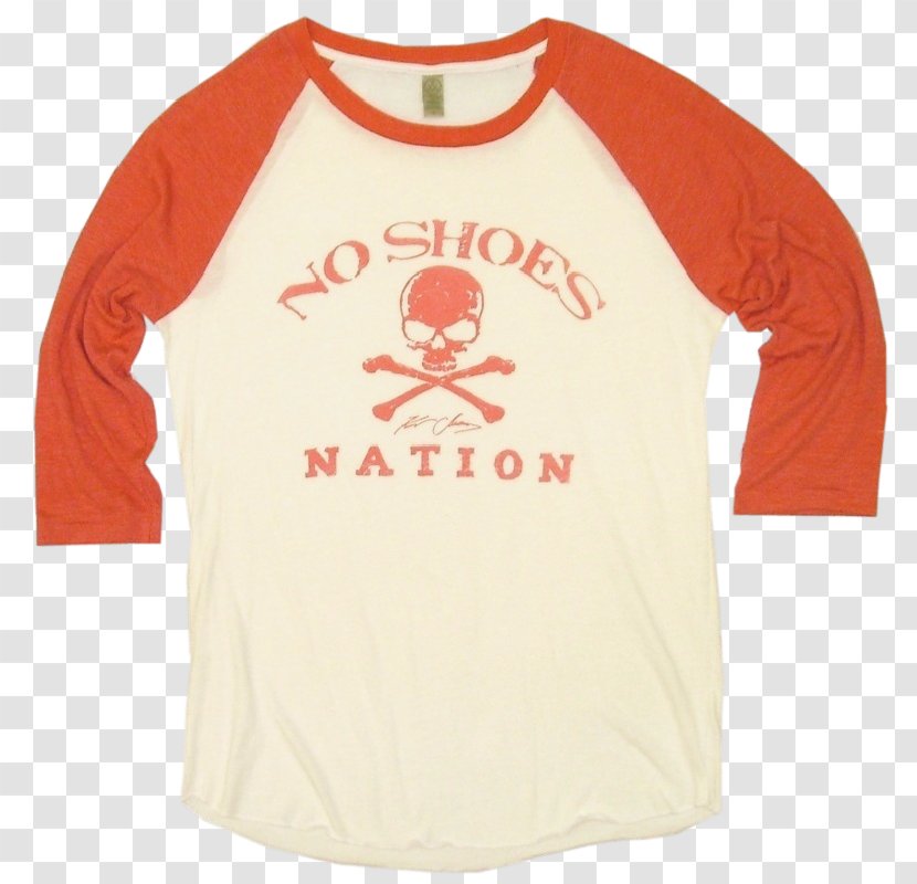 T-shirt Live In No Shoes Nation Shoes, Shirt, Problems Tour - Orange - Tshirt Transparent PNG