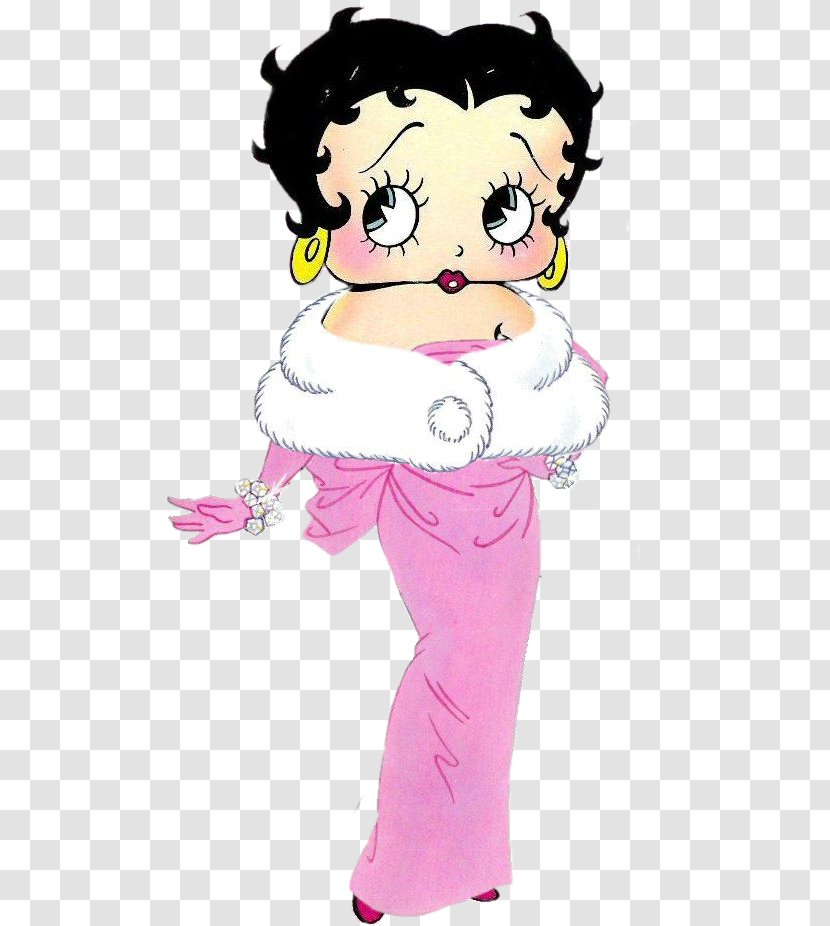 Betty Boop Koko The Clown Olive Oyl - Flower - Animation Transparent PNG