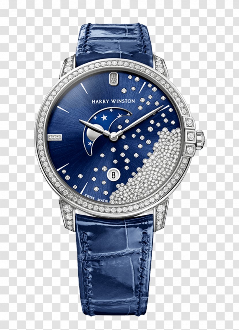 Harry Winston, Inc. Diamond Watch Jewellery Bracelet - Quartz Clock Transparent PNG