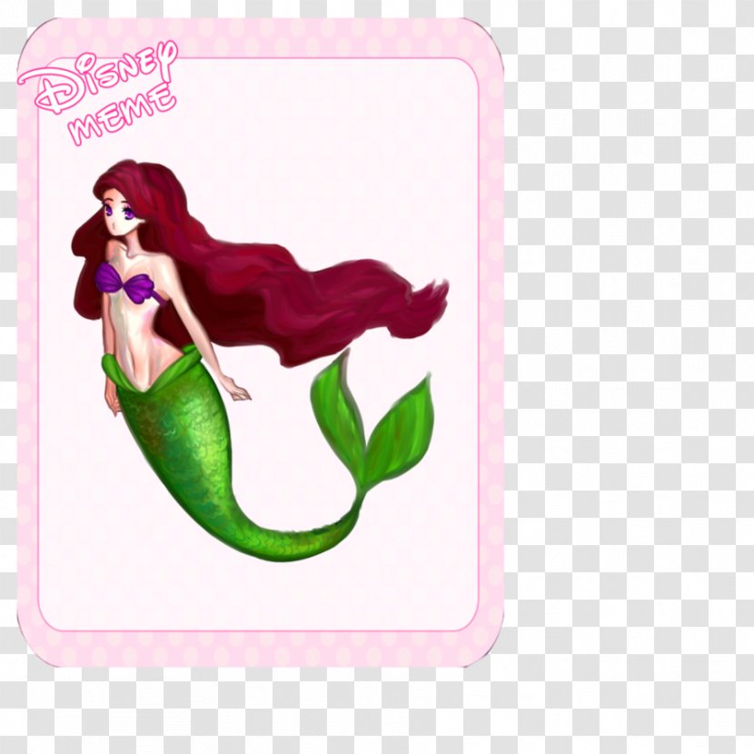 Mermaid - Magenta - Fictional Character Transparent PNG