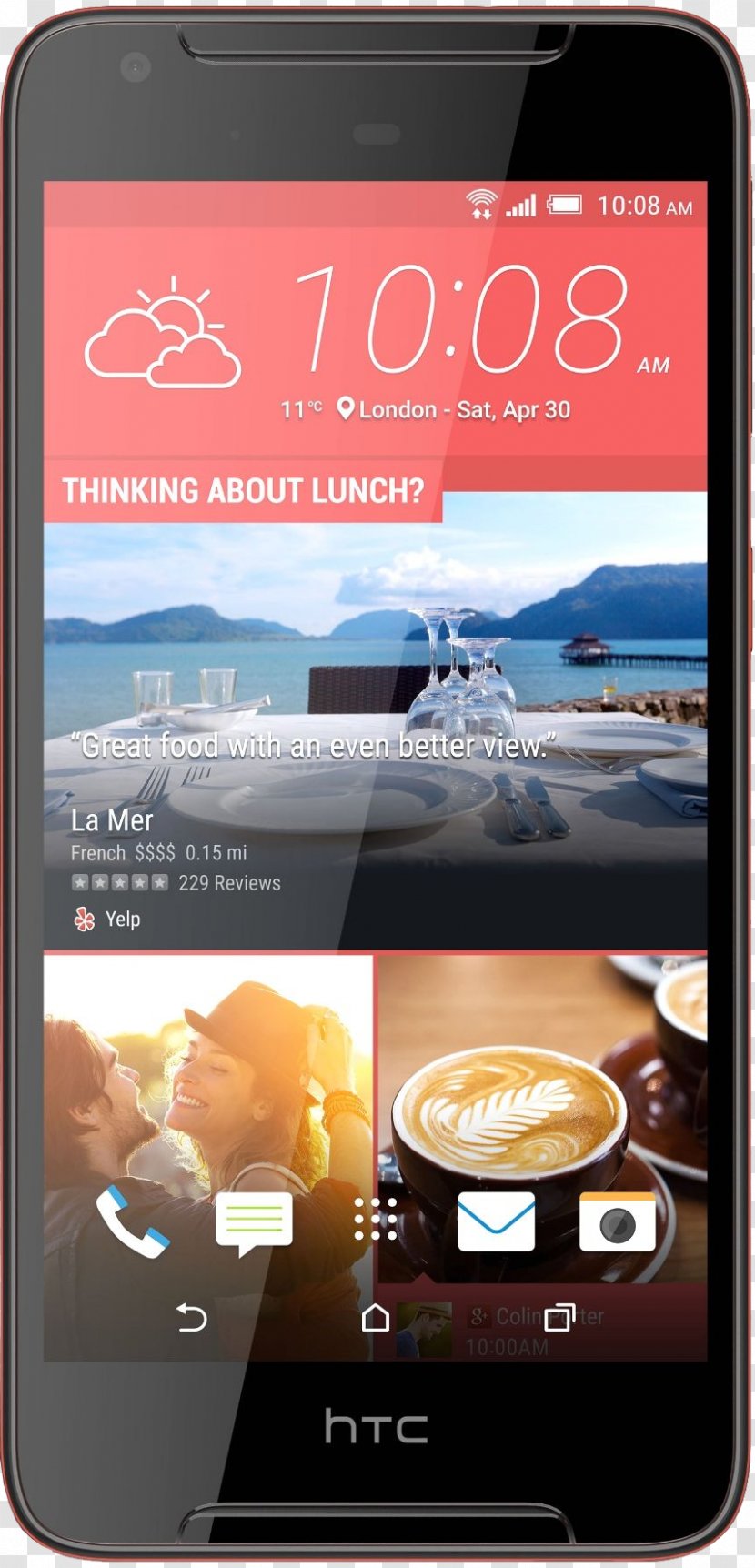 HTC Desire 628 4G Dual Sim - Mobile Phone - Titan II Transparent PNG